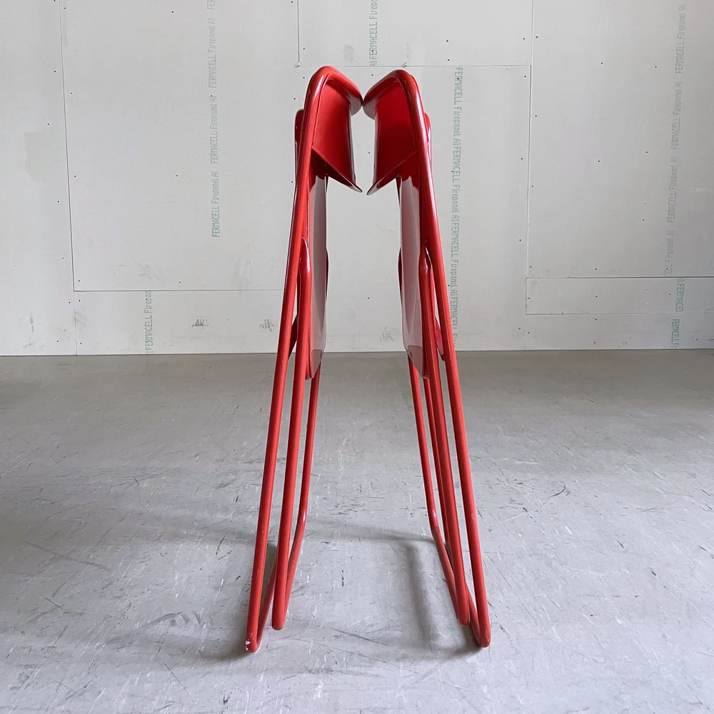1970's IKEA 'TED' Folding Chairs designed by Niels Gammelgaard